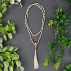 8 mm Natural Tulasi Mala With Lab Certificate