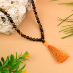 8 mm Tiger Eye Mala 54 Beads With Lab Certificate