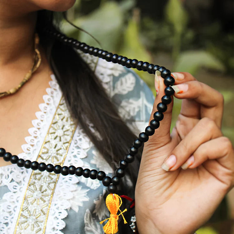 10 MM Consecreted Karungali mala With Lab Certificate