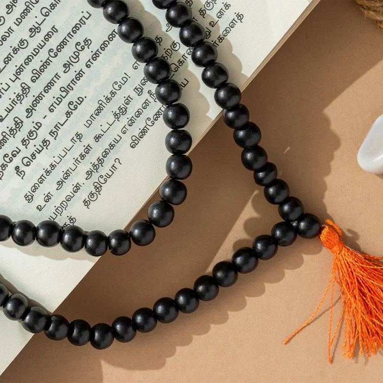 10 MM Consecreted Karungali mala With Lab Certificate