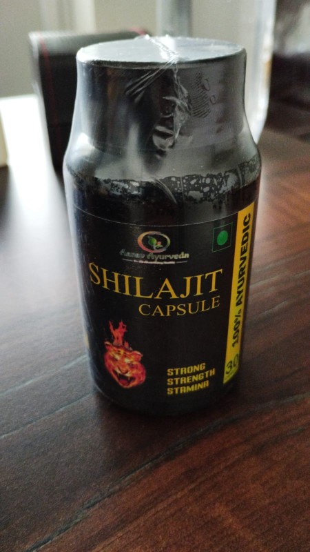 Shilajit Capsule - Aarav Ayurveda (100% Ayurvedic)